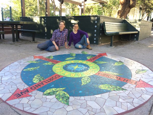 Neighbors Fund Tile Mosaic Installation at Esmeralda Slide Park
