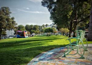 Precita Park Memoria Bench