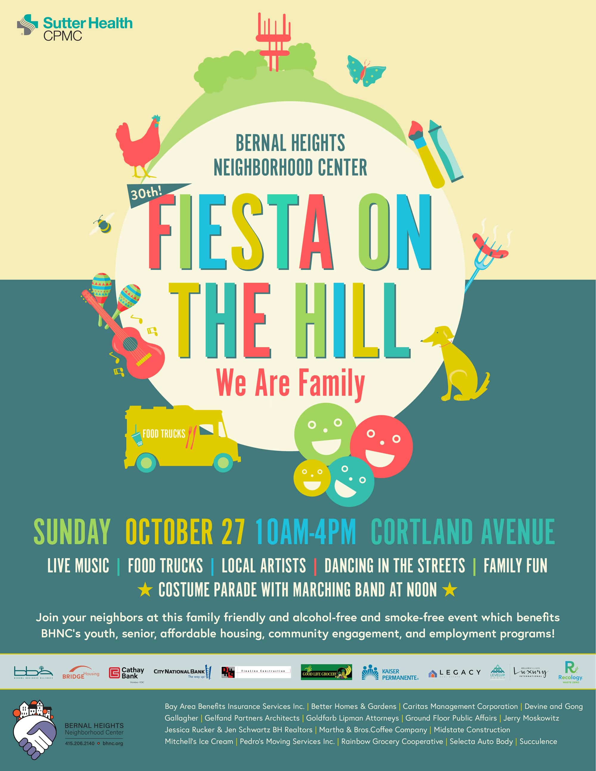 It’s the 2019 Fiesta on the Hill on Sunday, October 27th