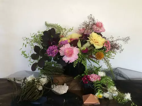 Floral arrangement from Black Lockett Florals in Bernal Heights